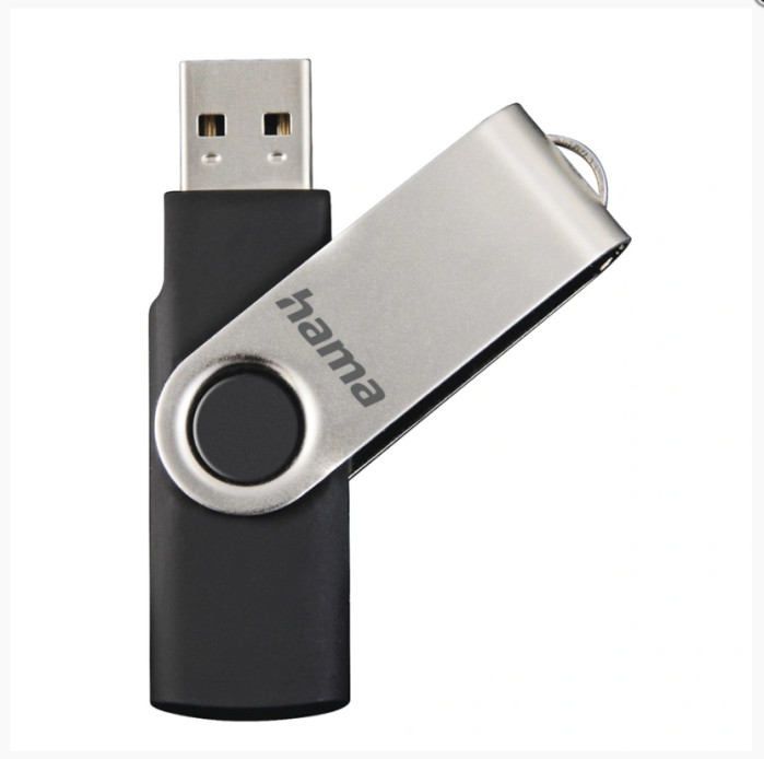 detail Hama rotate FlashPen, USB 2.0, 16GB, black, 40X