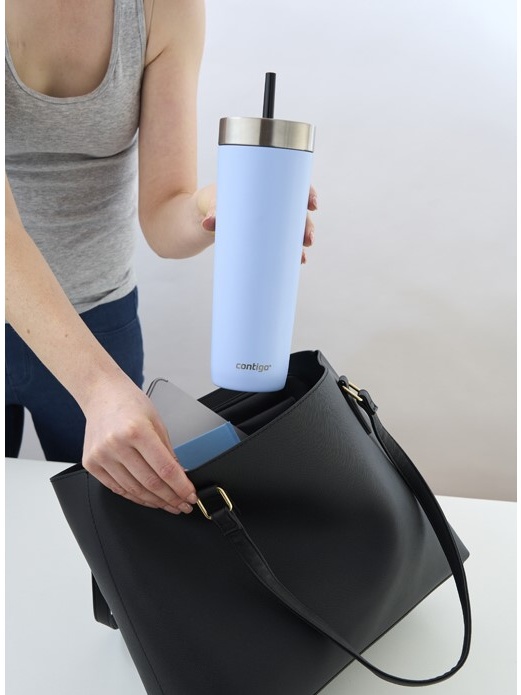 detail Contigo Luxe Spillproof Tumbler 720 ml, modrá