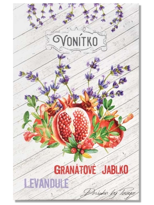 detail Soaptree VONÍTKO DO PRÁDLA 15g - GRANÁTOVÉ JABLKO A LEVANDULE