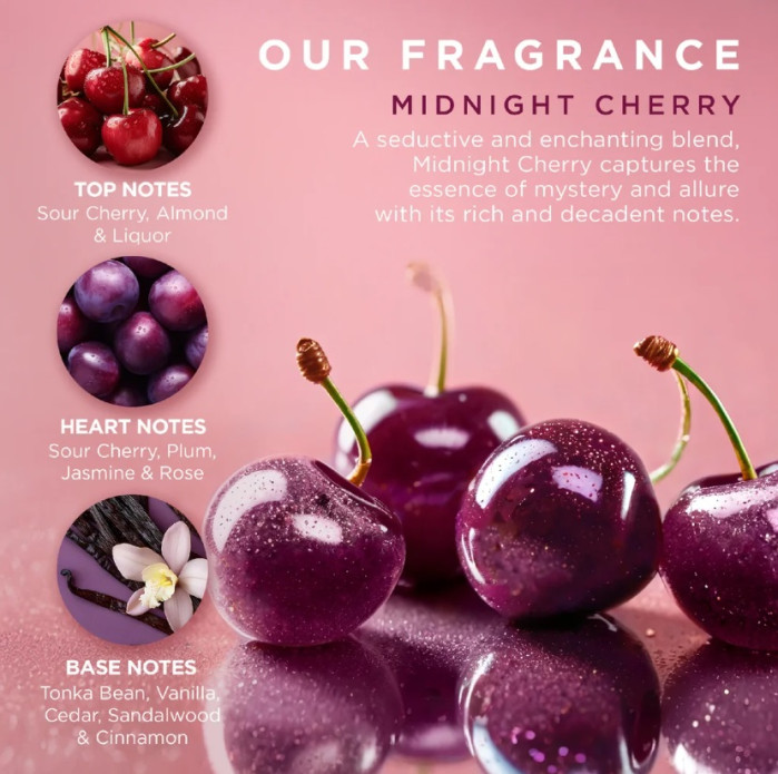 detail Baylis&Harding Wild Cherry & Vanilla Dárková pěna do koupele, 250ml