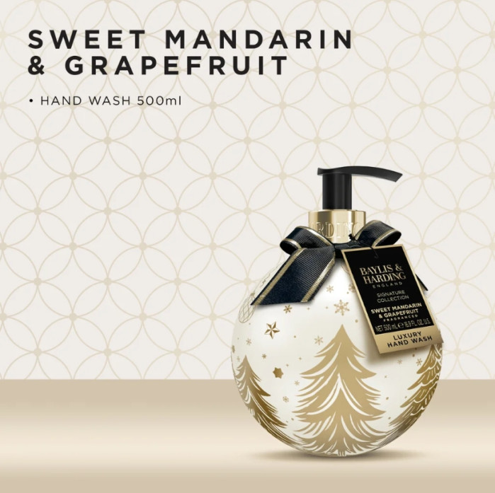 detail Baylis&Harding Mandarin & Grapefruit Tekuté mýdlo baňka 500ml