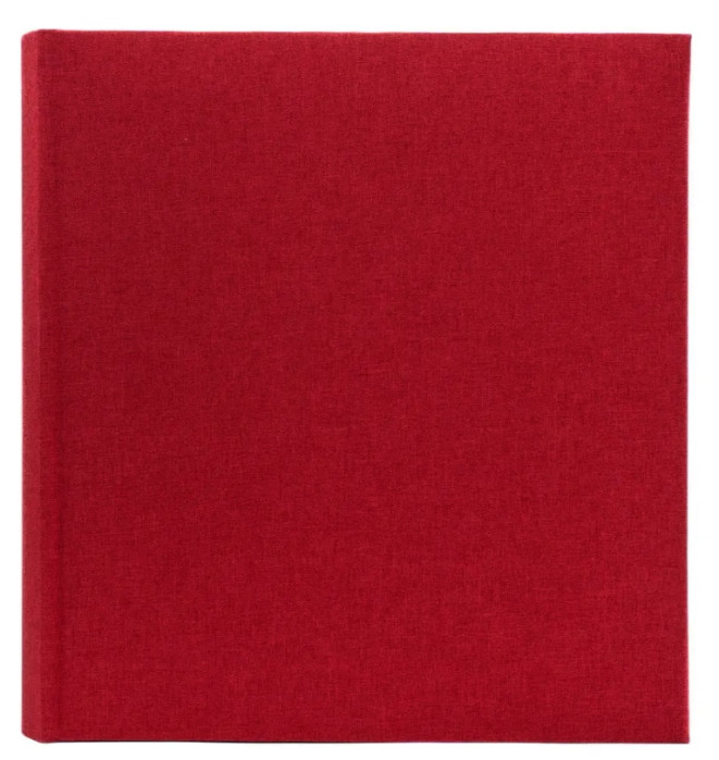 detail Fotoalbum klasik 100stran černých Gedeon Linen magenta
