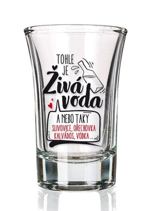 detail Nekupto Humorný panák - Tohle je ŽIVÁ VODA....