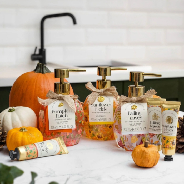 detail Somerset Toiletry Falling Leaves, tekuté mýdlo 500ml