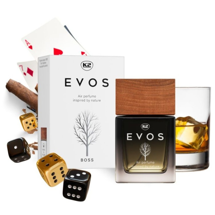 detail EVOS PARFUMÉ 50ml - BOSS, parfém do auta