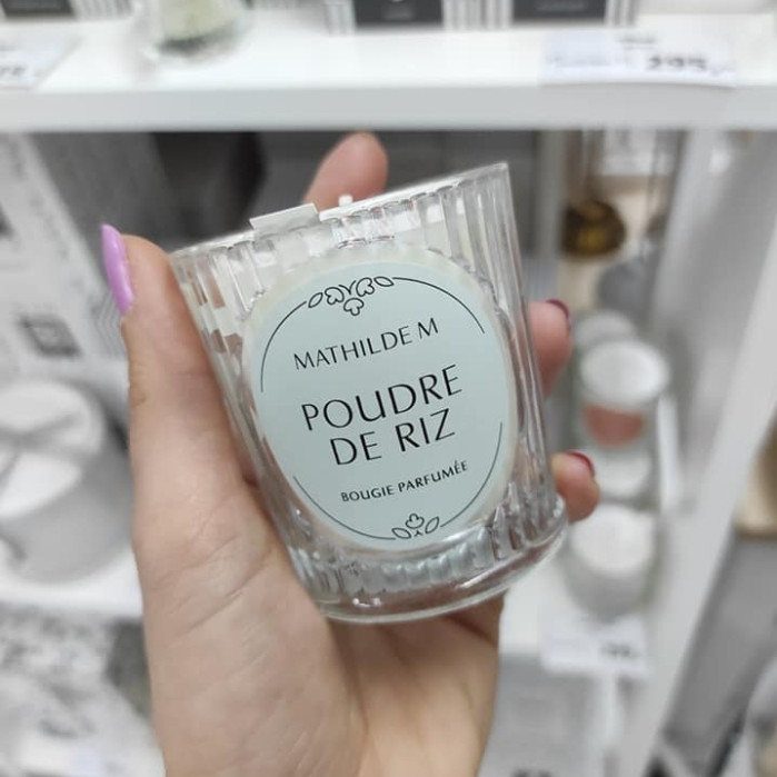 detail Mathilde M. - POUDRE DE RIZ, vonná svíčka 65g NEW
