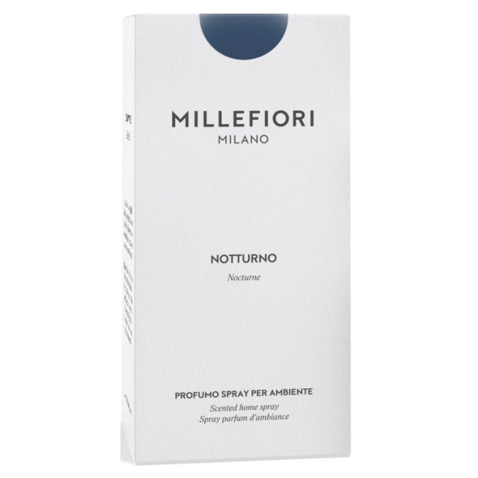 detail Millefiori Milano Notturno, bytový sprej 100ml