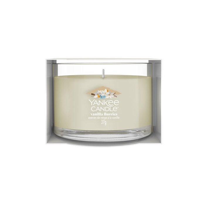 detail Yankee Candle Votiv ve skle 37g VANILLA FLURRIES