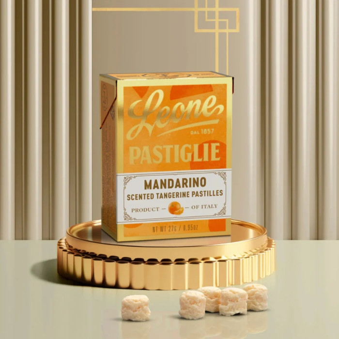 detail Leone 1857 - Mandarino, pastilky s příchutí mandarinky, 27g