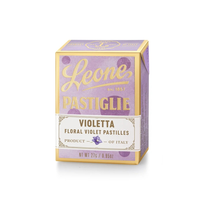 detail Leone 1857 - Violetta, pastilky s příchutí fialek, 27g