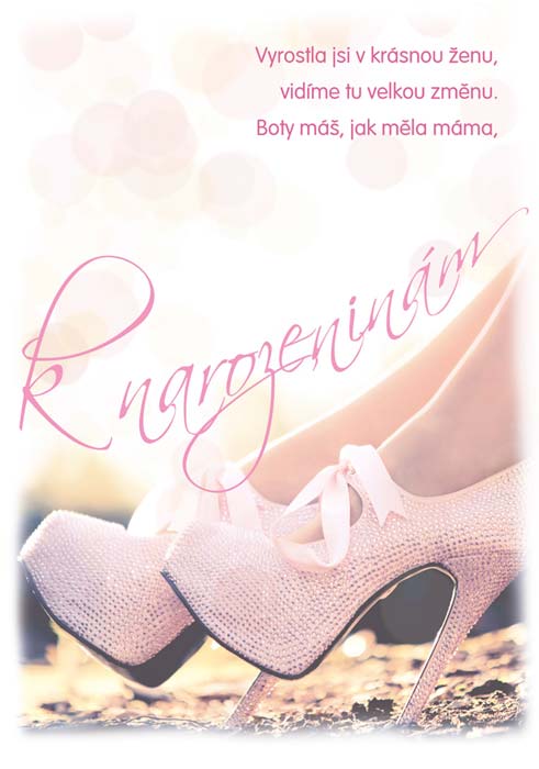 detail Ditipo Hrací přání k narozeninám STŘAPATÁ, NOHATÁ / Marie Rottrová