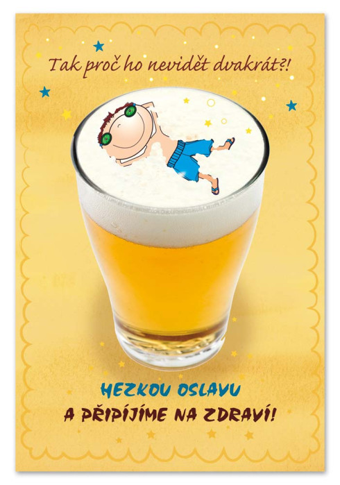 detail Ditipo Hrací přání Dnes oslavuješ... JAROŠOVSKÝ PIVOVAR