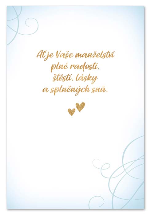 detail Ditipo Hrací přání svatební TY & JÁ / Kryštof
