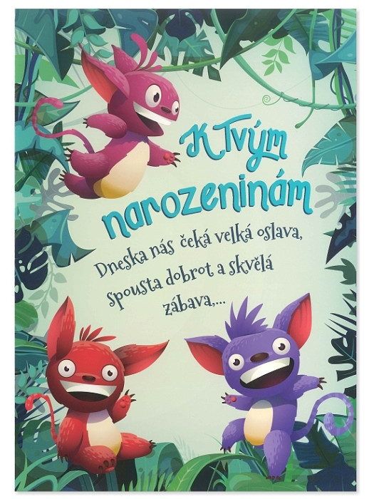 detail Albi Hrací přání K narozeninám - JÁ TAK RÁD TRSÁM, TRSÁM