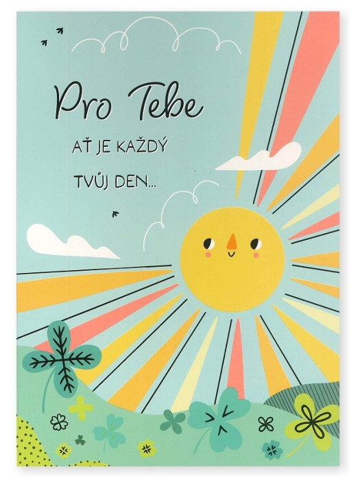 detail Albi Hrací přání PRO TEBE Ať každý den / Here comes the sun (cover verze)
