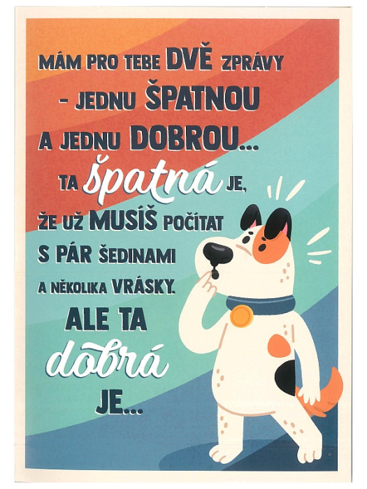 detail Albi Hrací přání Dvě zprávy - ČAS / Verona