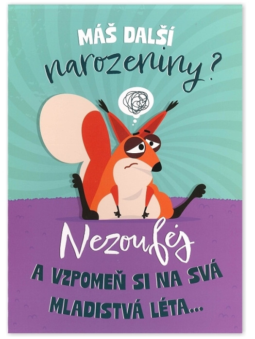 detail Albi Hrací přání TENKRÁT / Mirai