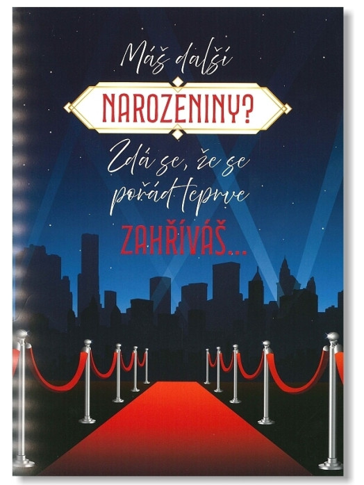detail Albi Hrací přání Máš další narozeniny Halywůd / Kryštof