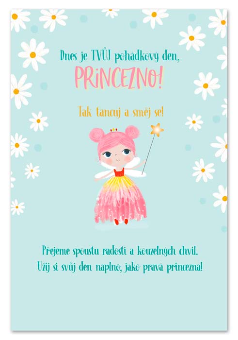 detail Ditipo Hrací přání s efekty Tanec princezen / Míša Růžičková