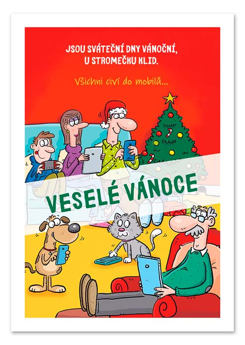 detail Ditipo Vánoční hrací přání Veselé Vánoce / Maxim Turbolenc