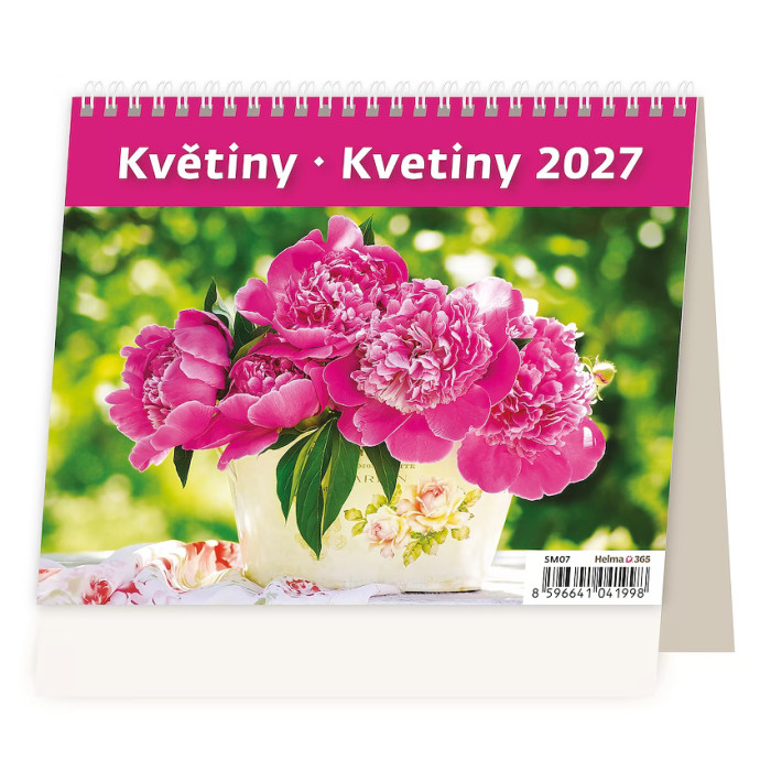 detail Helma 365 Kalendář 2027 - Květiny