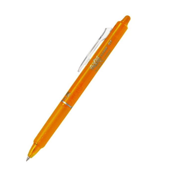 detail PILOT Frixion Clicker 0,7mm meruňkovo-oranžový, plnitelný