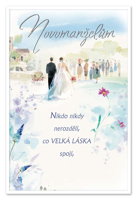 detail Ditipo Blahopřání K - Novonmanželům / velká láska