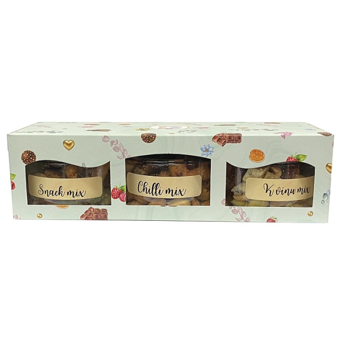 detail SC Slaný mix dobrot - K vínu, Chilli a Snack 3x 80g