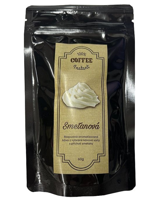 detail Aromatizovaná INSTANTNÍ KÁVA - SMETANOVÁ, 60g