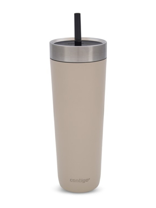 detail Contigo Luxe Spillproof Tumbler 720 ml, světle hnědá