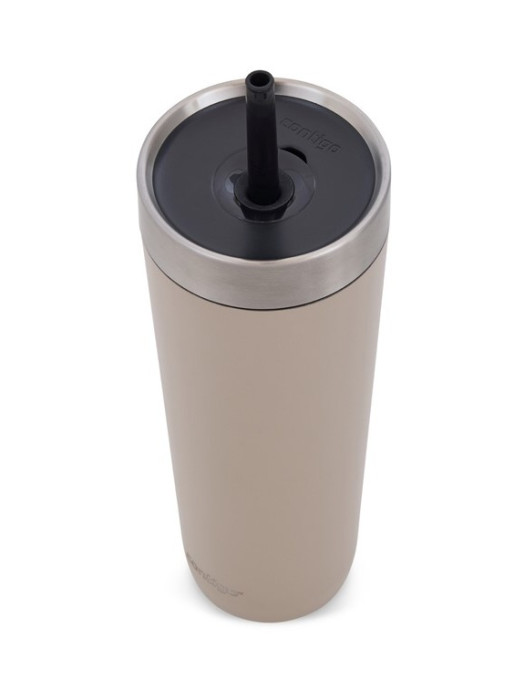 detail Contigo Luxe Spillproof Tumbler 720 ml, světle hnědá