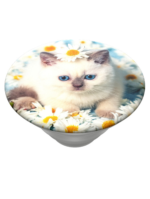 detail PopSockets PopTop Gen.2, PURR-FECT FLOWER, výměnný vršek