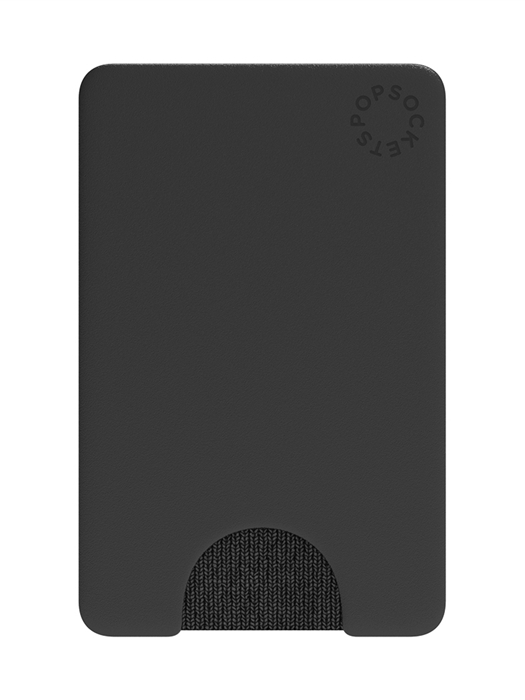detail PopSockets PopWallet Black, pouzdro na mobil na karty/vizitky apod.