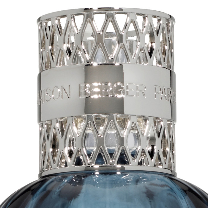 detail Maison Berger QUINTESSENCE blue, katalytická lampa, náplň Golden Wheat
