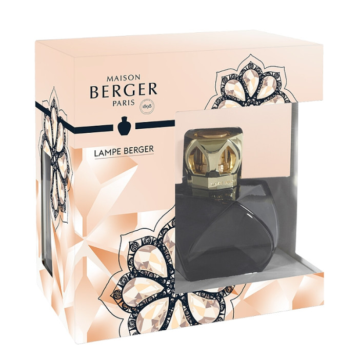 detail Maison Berger ETERNITY black, katal. lampa, náplň Lady Flower 250ml