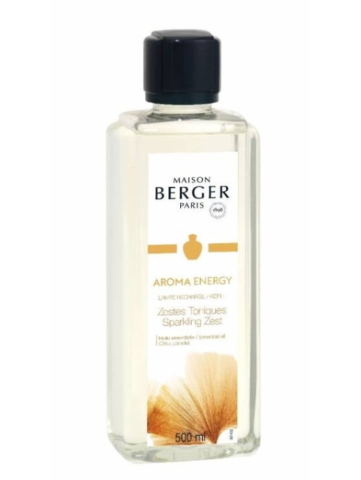 detail Maison Berger AROMA ENERGY Sparkling Zest, náplň do katalytické lampy 500