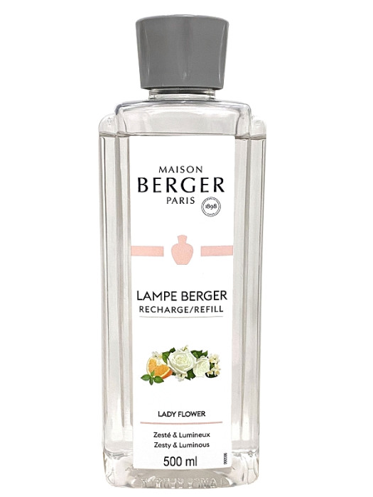 detail Maison Berger LADY FLOWER, náplň katalytické lampy 500ml