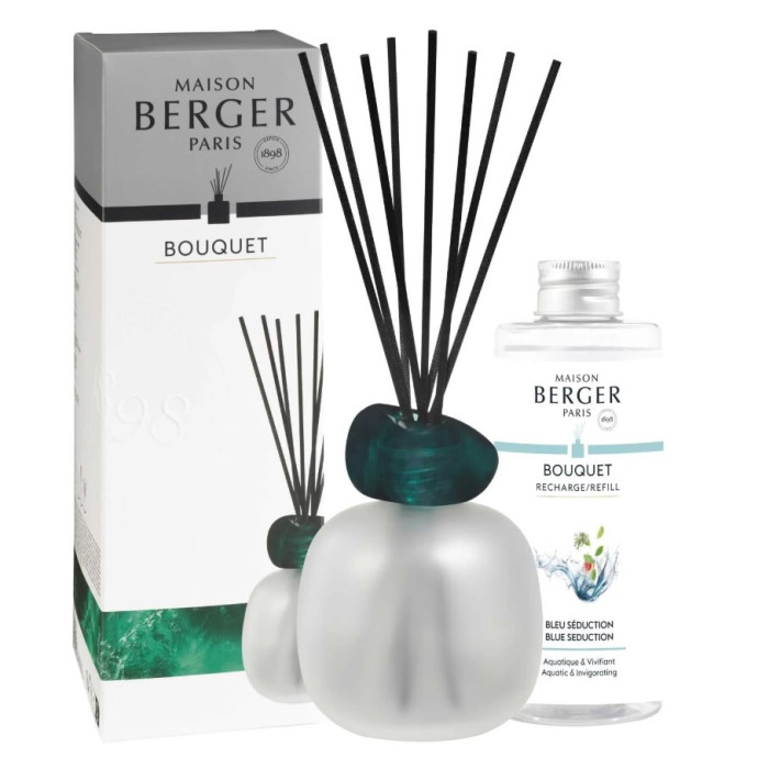 detail Maison Berger MINERAL difuzér 260ml s náplní Blue Seduction 180ml