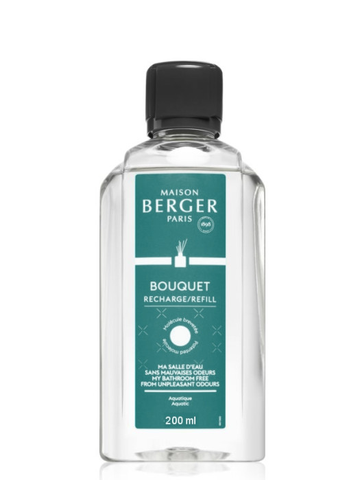 detail Maison Berger ODOUR FROM BATHROOM, náplň difuzér 200ml
