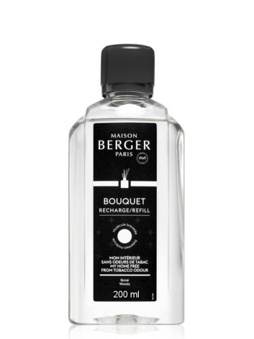 detail Maison Berger ODOUR FROM TOBACCO, náplň difuzéru 200ml