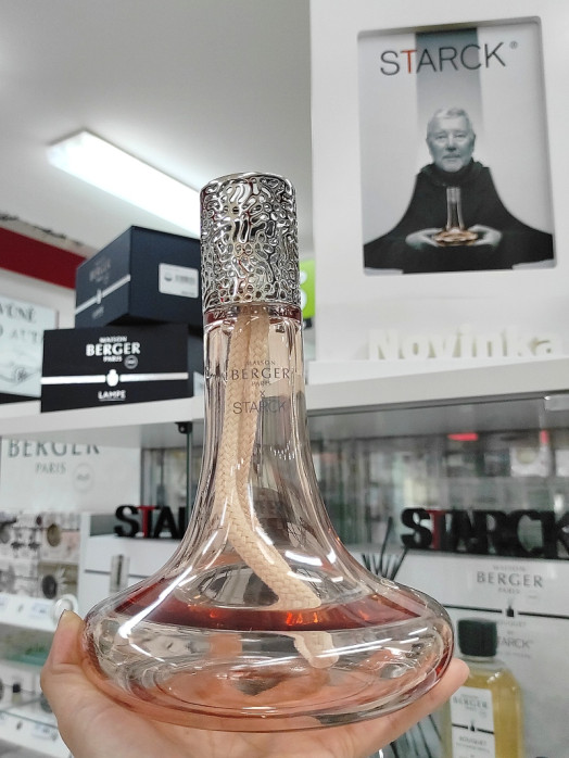 detail Maison Berger STARCK Peau de Soie, katalytická lampa s náplní 500ml