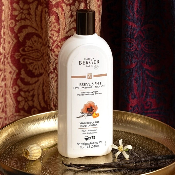 detail Maison Berger Prací gel 3v1 - VELVET OF ORIENT, 1L