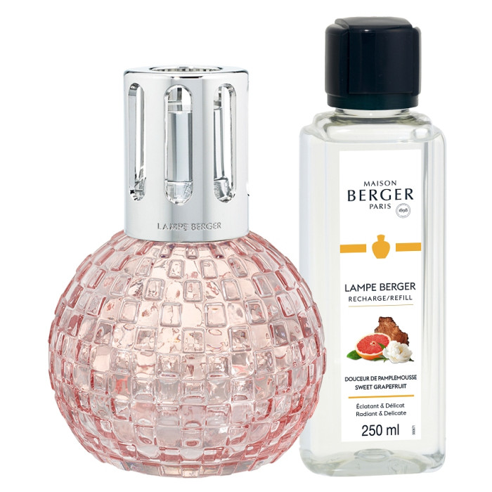 detail Maison Berger DISCO lampa ROSE s náplní Sweet Grapefruit, 250ml
