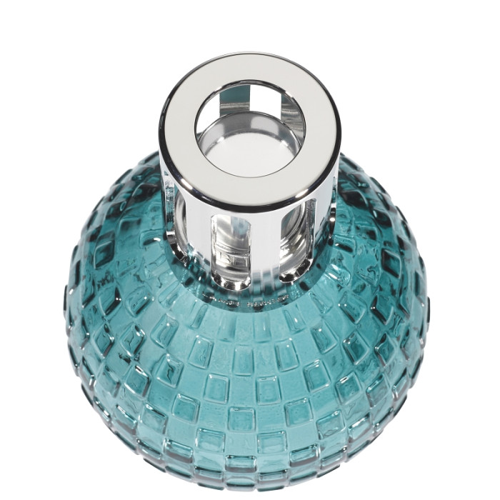 detail Maison Berger DISCO lampa GREEN s vůní COSY MUSK, 250ml