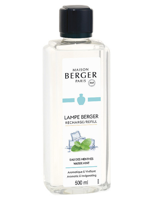 detail Maison Berger WATER MINT, náplň katalytické lampy 500ml