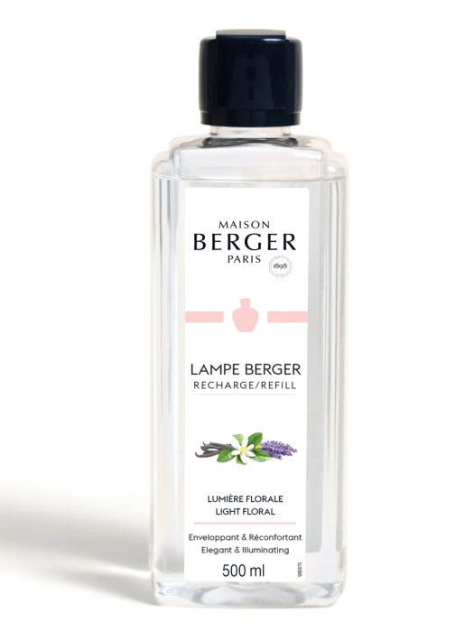 detail Maison Berger LIGHT FLORAL, náplň katalytické lampy 500ml
