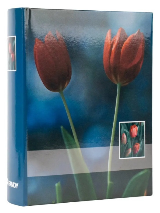 detail Fotoalbum 10x15/300 2-up Fandy Magic 2 červený tulipán