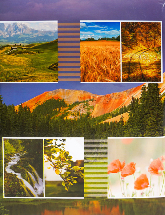 detail Fotoalbum samolepicí 60stran DRS30 Fandy DASH 2 zelený bok