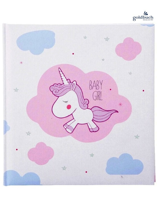 detail Fotoalbum klasické 30x31cm Goldbuch 15128U UNICORN Baby girl