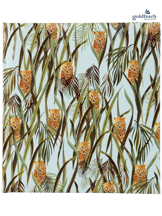 detail Fotoalbum klasik 60stran 30x31cm 27412 Goldbuch WILD LIFE LEOPARD